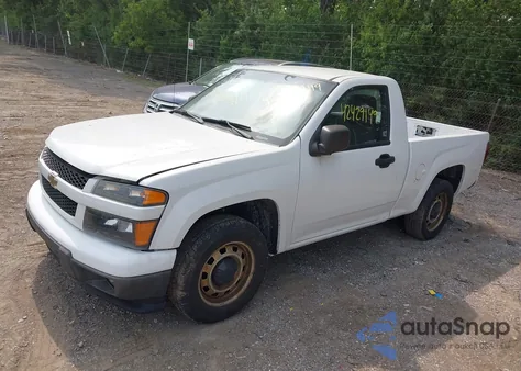 2012 Chevrolet Colorado Work Truck из США, поврежденный, VIN 1GCCSBF93C8136153
